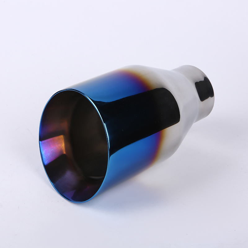 Automobile tail throat exhaust pipe tail throat general purpose exhaust stainless steel exhaust hood exhaust cylinder tail ring muffler modification