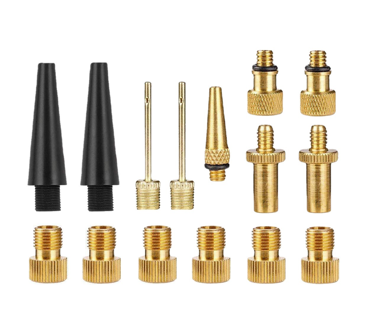 Cross-Border Bicycle Valve Led Cup Light French Valve Converter Adapter SVAV DV Pump Accessories