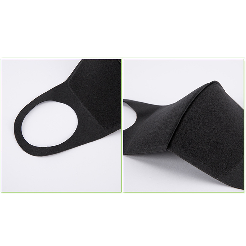 Four Seasons Green Kangxin Polyurethane Material Disposable with Breather Valve Mask Dustproof Pollen Haze Ear-Mounted Mask