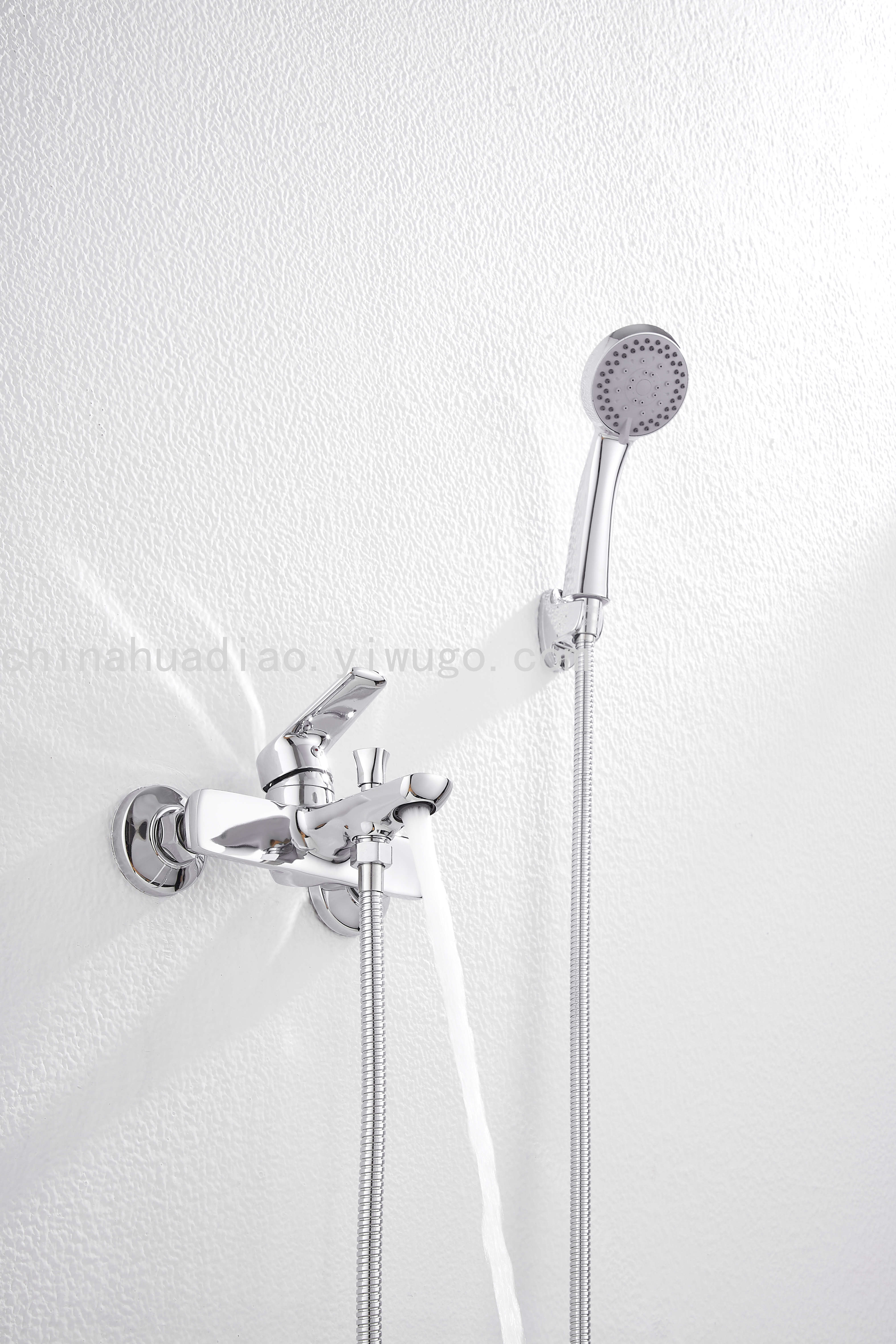 Faucet Huachao Direct Sales Triple Bath Faucet Shower Bathroom Mixing Valve Convenient Bathtub Faucet