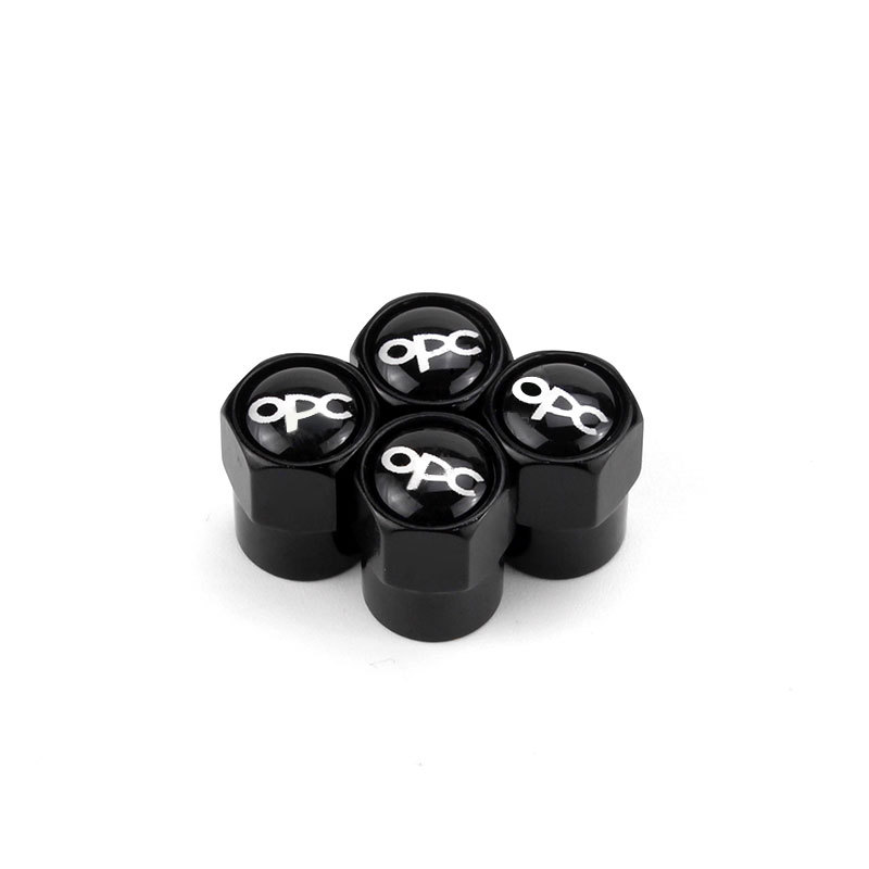 Cross-Border Supply Mini Aluminum Alloy Valve Cap Universal Leak-Proof Valve Core Cap Tire Cover with Car Logo