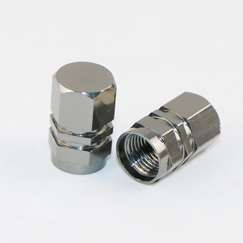 Car Tire Valve Cap Aluminum Alloy Gas Nozzle Hat Battery Electric Vehicle Motorcycle Universal Valve Core Cap Cover