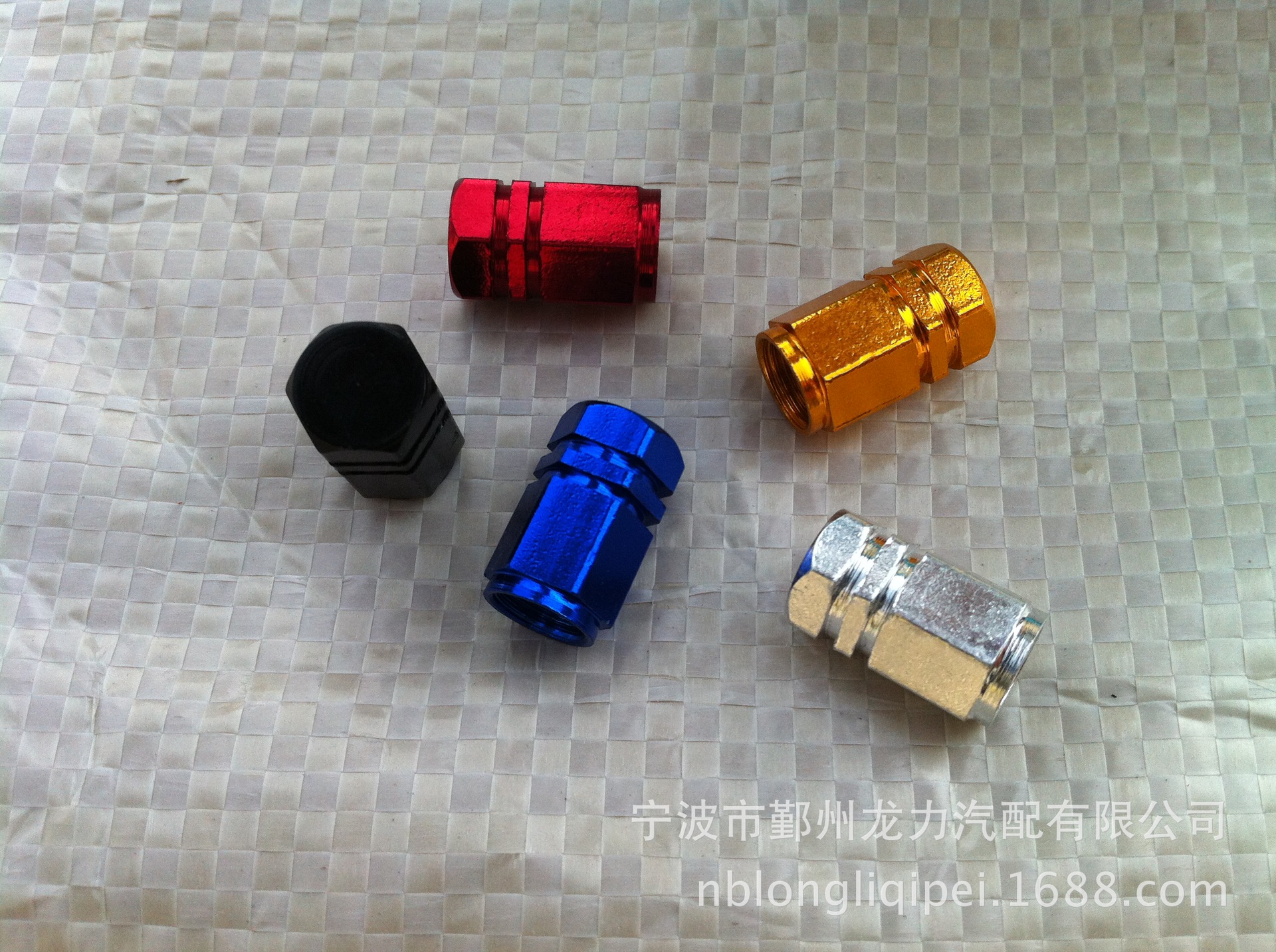 Large Supply of Aluminum Alloy Car Tire Valve Cap Color Valve Cover Dust Cap Five Colors Currently Available