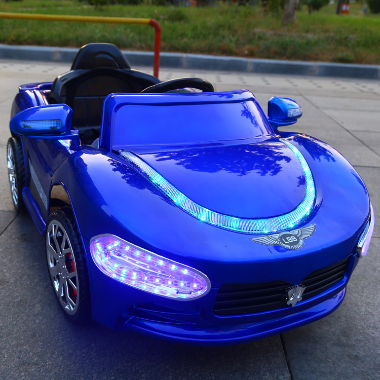 Children&#039;s Electric Car Four-Wheel Remote Control Can Sit 123 Years Old Toys for Baby Boys and Girls Battery Car Swing