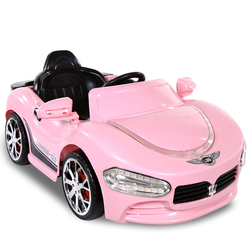 Children&#039;s Electric Car Four-Wheel Remote Control Can Sit 123 Years Old Toys for Baby Boys and Girls Battery Car Swing