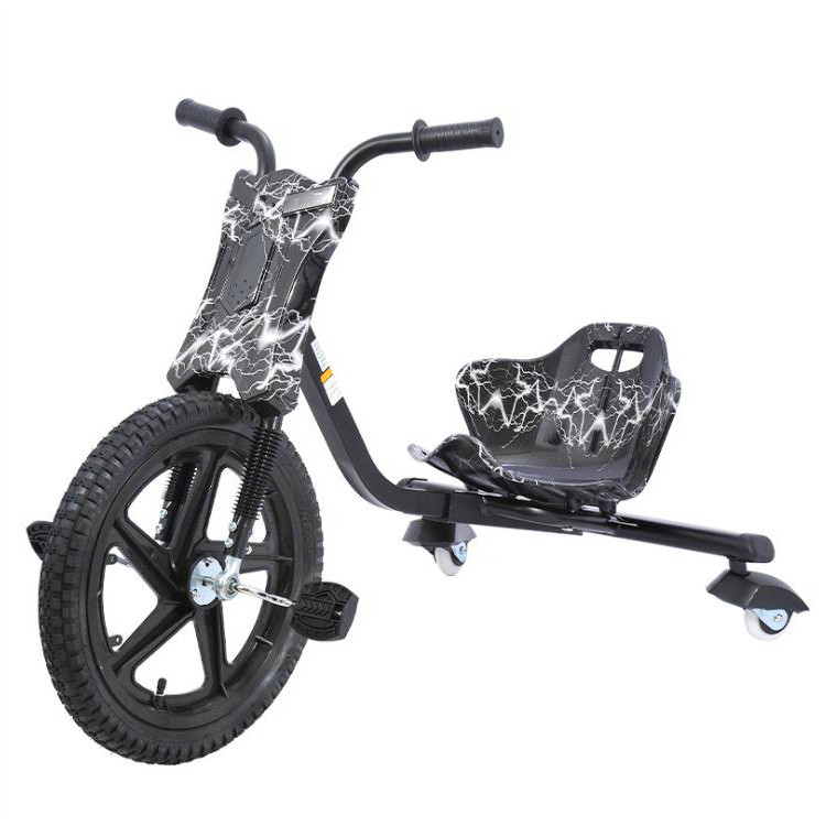Factory Direct Sales Children&#039;s Three-Wheeled Bicycle 360-Degree Drift Bicycle Kart Retractable