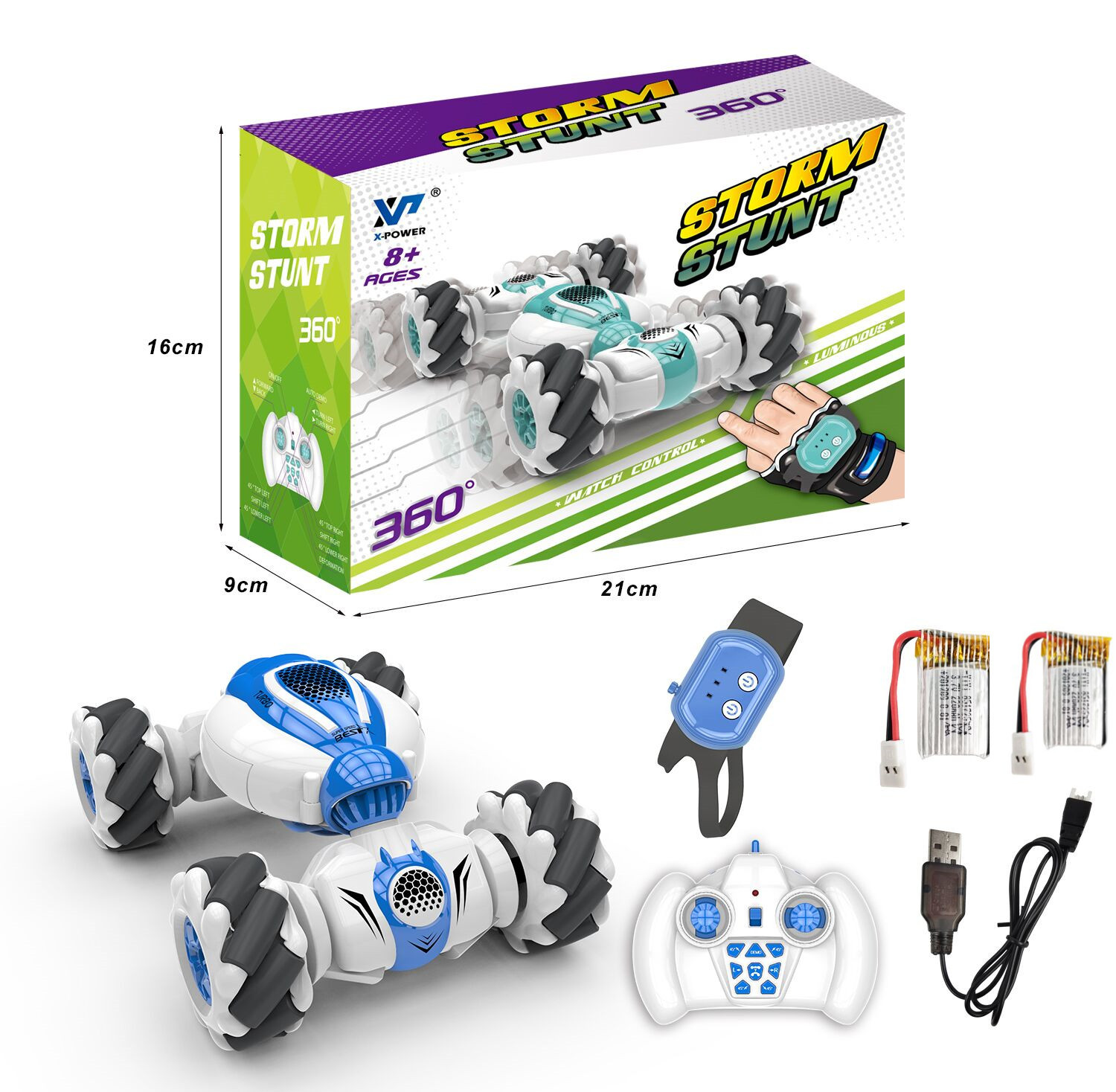 Cross-Border Mini 2.4G Gesture Induction Twist Car Remote-Control Automobile off-Road Four-Wheel Drive Drift Horizontal Manual Control Stunt Car