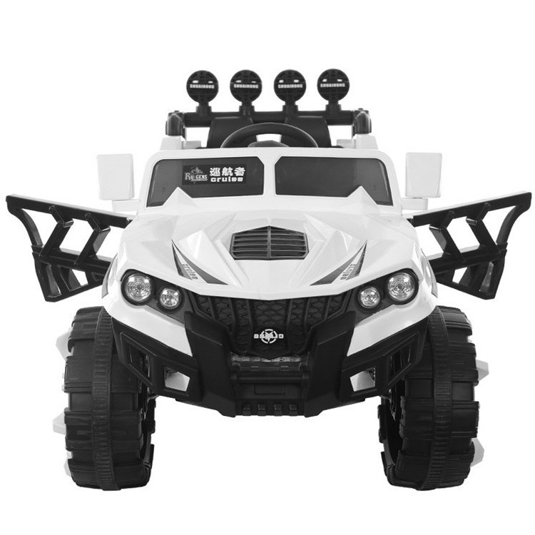 New Children&#039;s Electric Car Can Be Charged with Remote Control Double Seat Men and Women Baby Toy Car Four-Wheeled