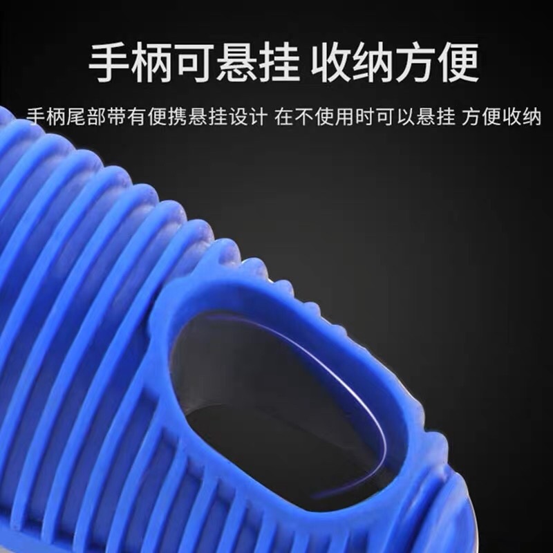 Car Wash Tire Brush Blue Dense PET Soft Bristle Cleaning Tire Car Wheel Hub Cleaning Utility Brushes