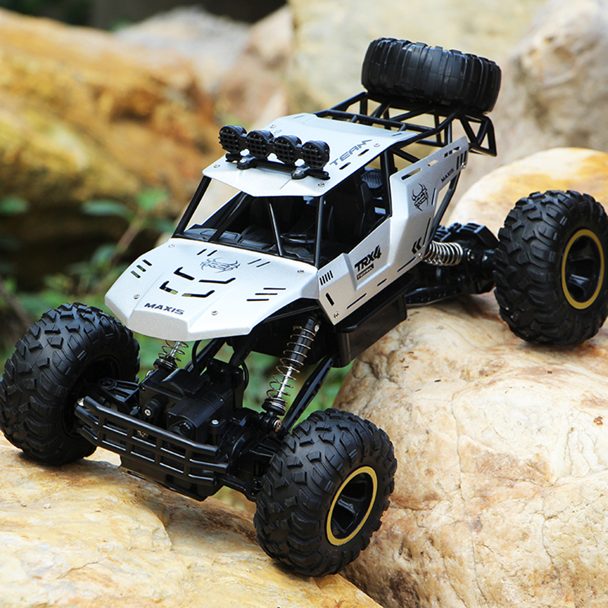 Oversized Four-Wheel Drive Remote-Control Automobile High-Speed Climbing Racing Children&#039;s off-Road Car Charger Electric Boy Adult Toy Car