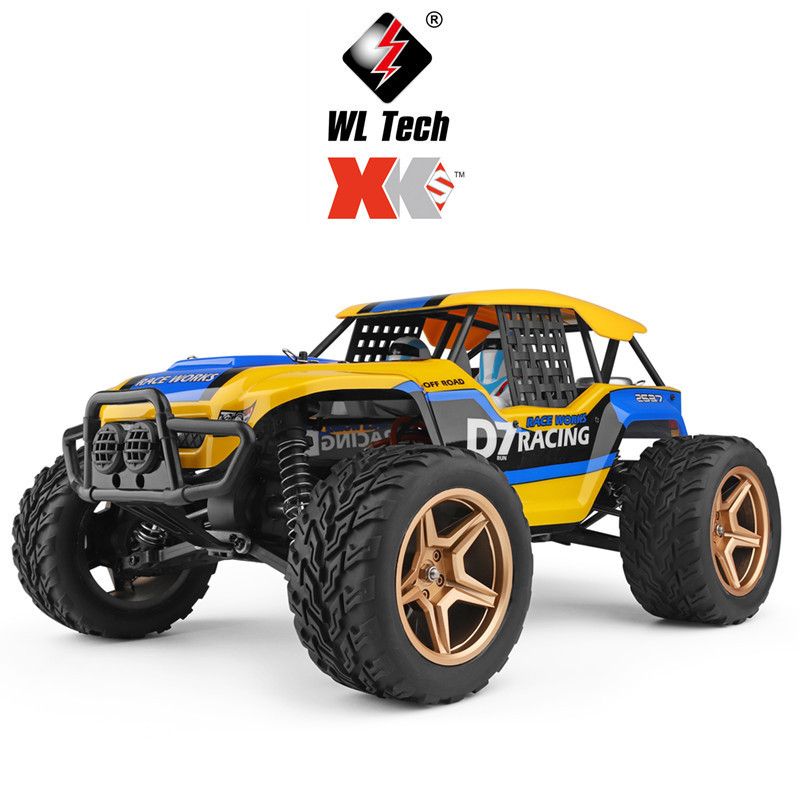 Weili High-Speed Climbing Toy Car Four-Wheel Drive Remote Control Car Professional Adult RC than Racing Car off-Road Vehicle Desert Flying Eagle
