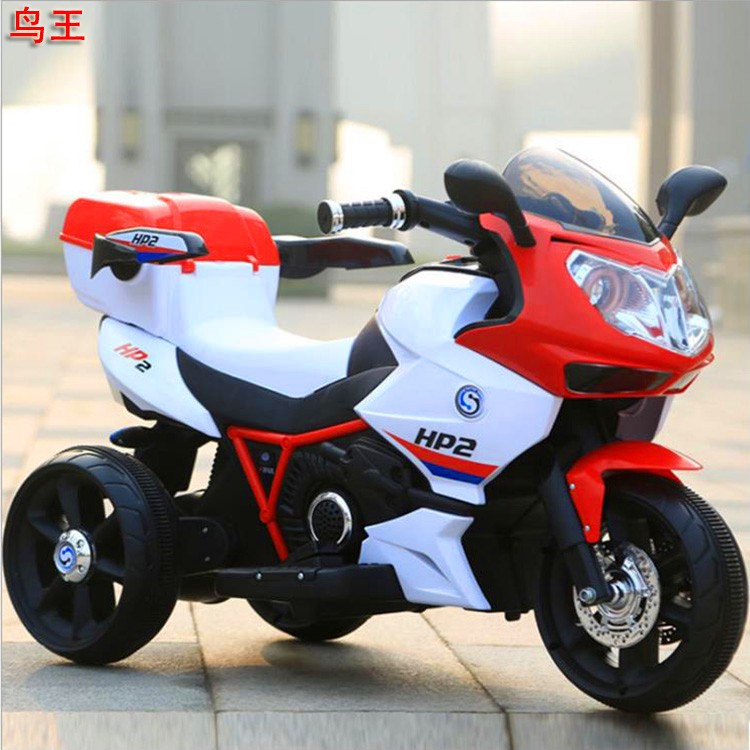 Children&#039;s Electric Motor Small Remote Control Car Baby&#039;s Toy Car Baby Carriage Electric Three-Wheeled Car for 1-3 Years