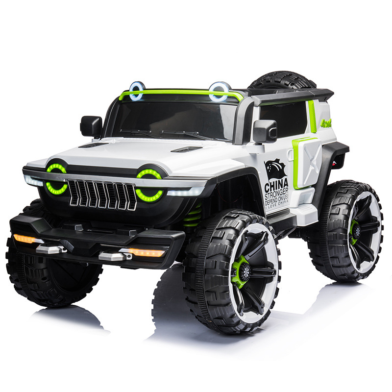 Children&#039;s Electric Toy Car Four-Wheel Portable Adult Toy Car Four-Wheel Drive off-Road Vehicle Double Baby Electric Car