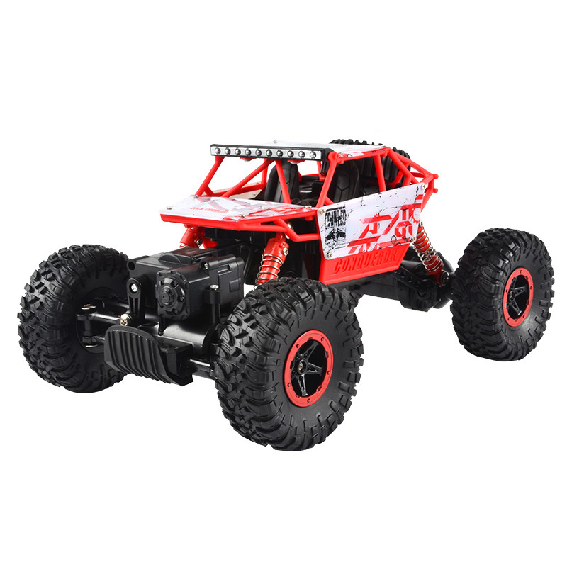 2.4G Super Large Remote Control off-Road Four-Wheel Drive Car Charger Electric Boy High-Speed Big Foot Climbing Racing Car Children&#039;s Toy Car