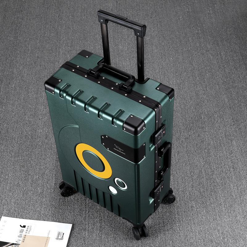 Baodi Kangaroo Suitcase Large Capacity Hard Case 20-Inch Mute Universal Wheel Trolley Case Luggage Boarding Bag 2023