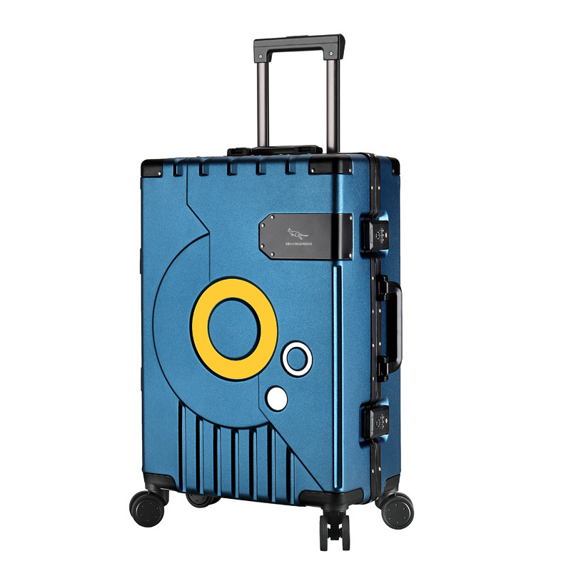 Baodi Kangaroo Suitcase Large Capacity Hard Case 20-Inch Mute Universal Wheel Trolley Case Luggage Boarding Bag 2023