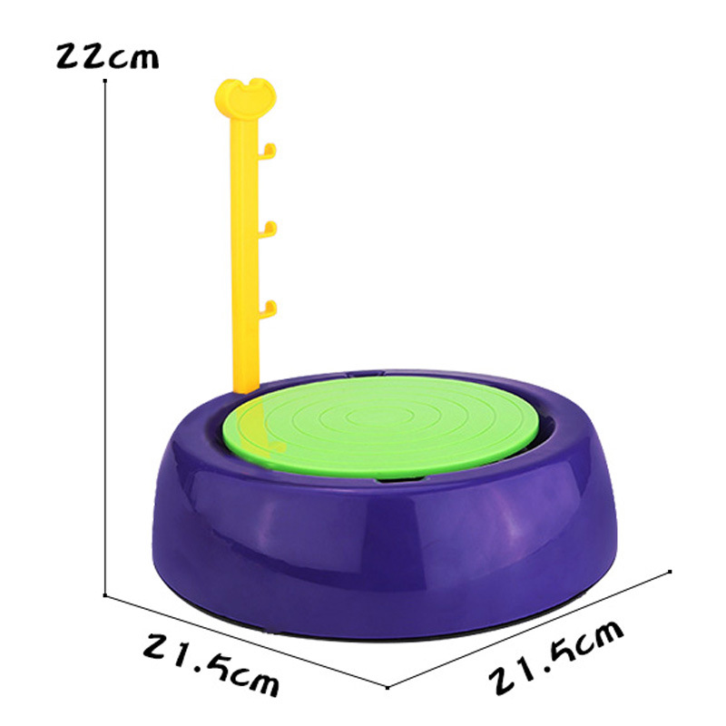 Children&#039;s Potter&#039;s Wheel Electric Toys Drawing Blank Pottery Clay Machine Pottery Workshop Tools Parent-Child Toys Qizhi DIY Toys