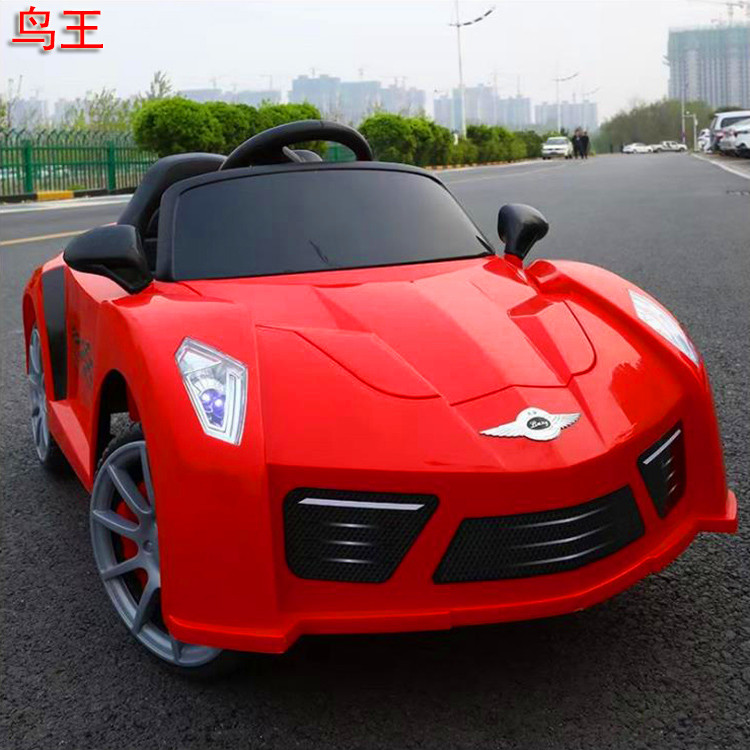 New Children &#039;S Electric Four-Wheel Car Can Sit With Remote Control Can Sit Baby Children &#039;S Electric Car