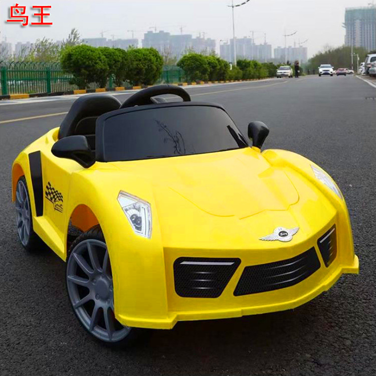 New Children &#039;S Electric Four-Wheel Car Can Sit With Remote Control Can Sit Baby Children &#039;S Electric Car