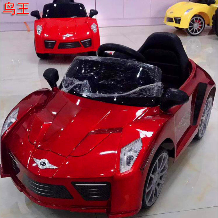 New Children &#039;S Electric Four-Wheel Car Can Sit With Remote Control Can Sit Baby Children &#039;S Electric Car