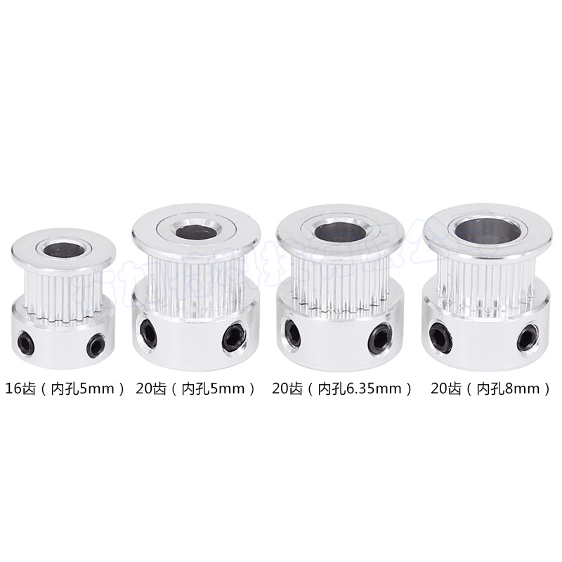  3D Printer Accessories 2gt Pulley GT2 Synchronous Wheel Bandwidth 6mm Drive Pulley Wholesale