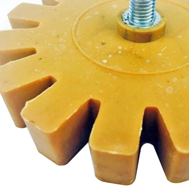 Pneumatic Plastic Plate 25mm Glue Remover Rubber Polishing Wheel Car Tire Polishing Wheel 