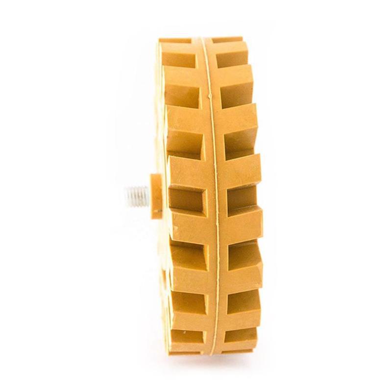 Pneumatic Plastic Plate 25mm Glue Remover Rubber Polishing Wheel Car Tire Polishing Wheel 