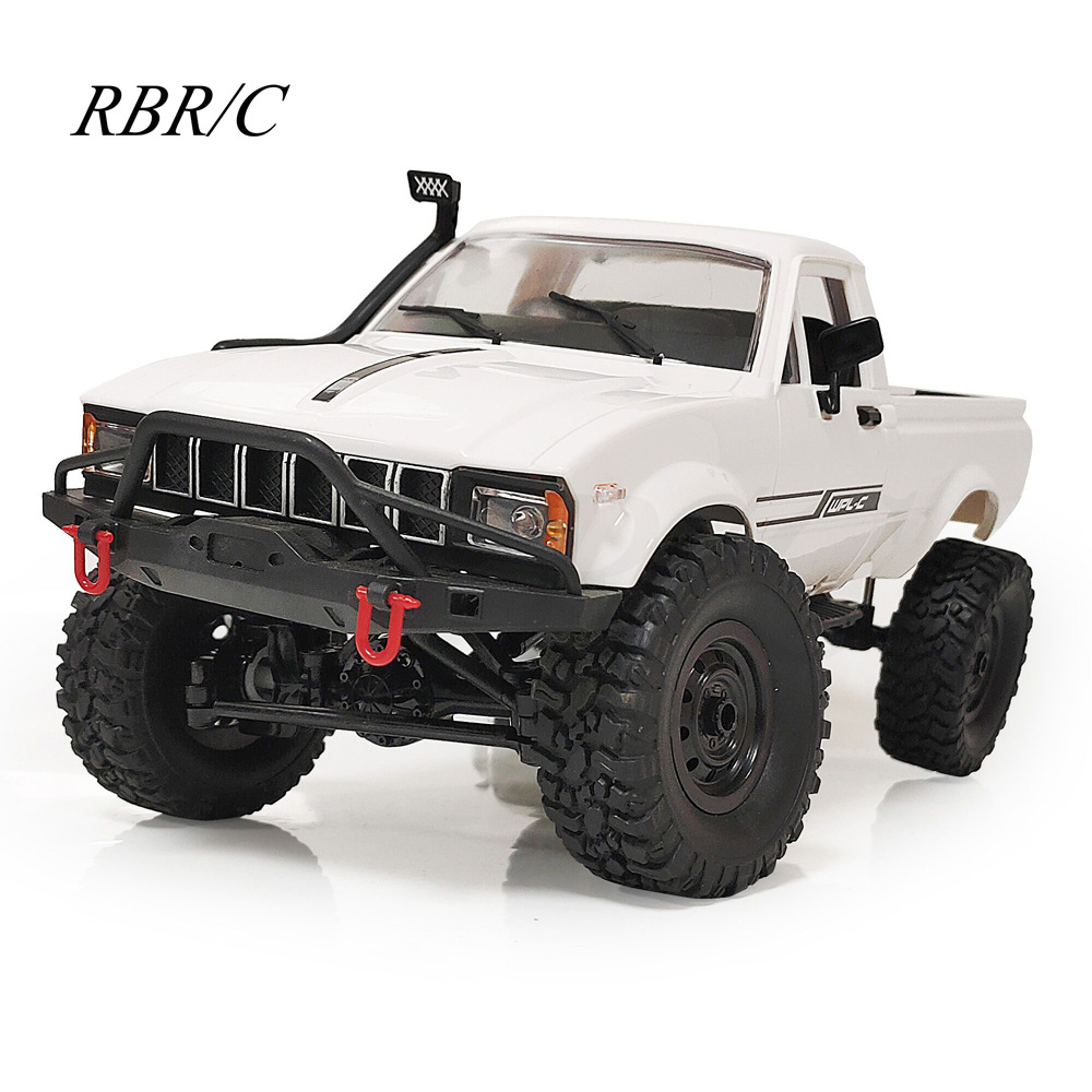 RBR/C Naughty Dragon C24-1 full scale pickup four-wheel drive climbing remote control car model toy one-button delivery