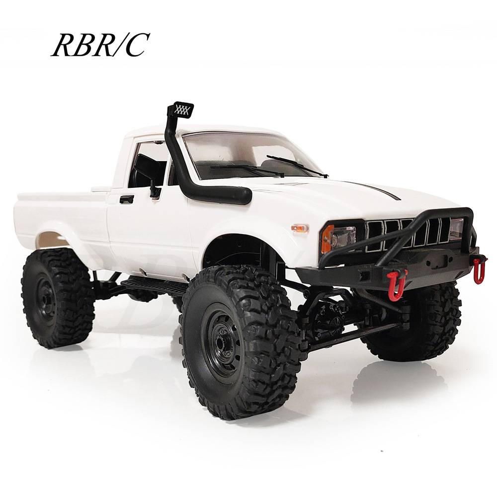 RBR/C Naughty Dragon C24-1 full scale pickup four-wheel drive climbing remote control car model toy one-button delivery