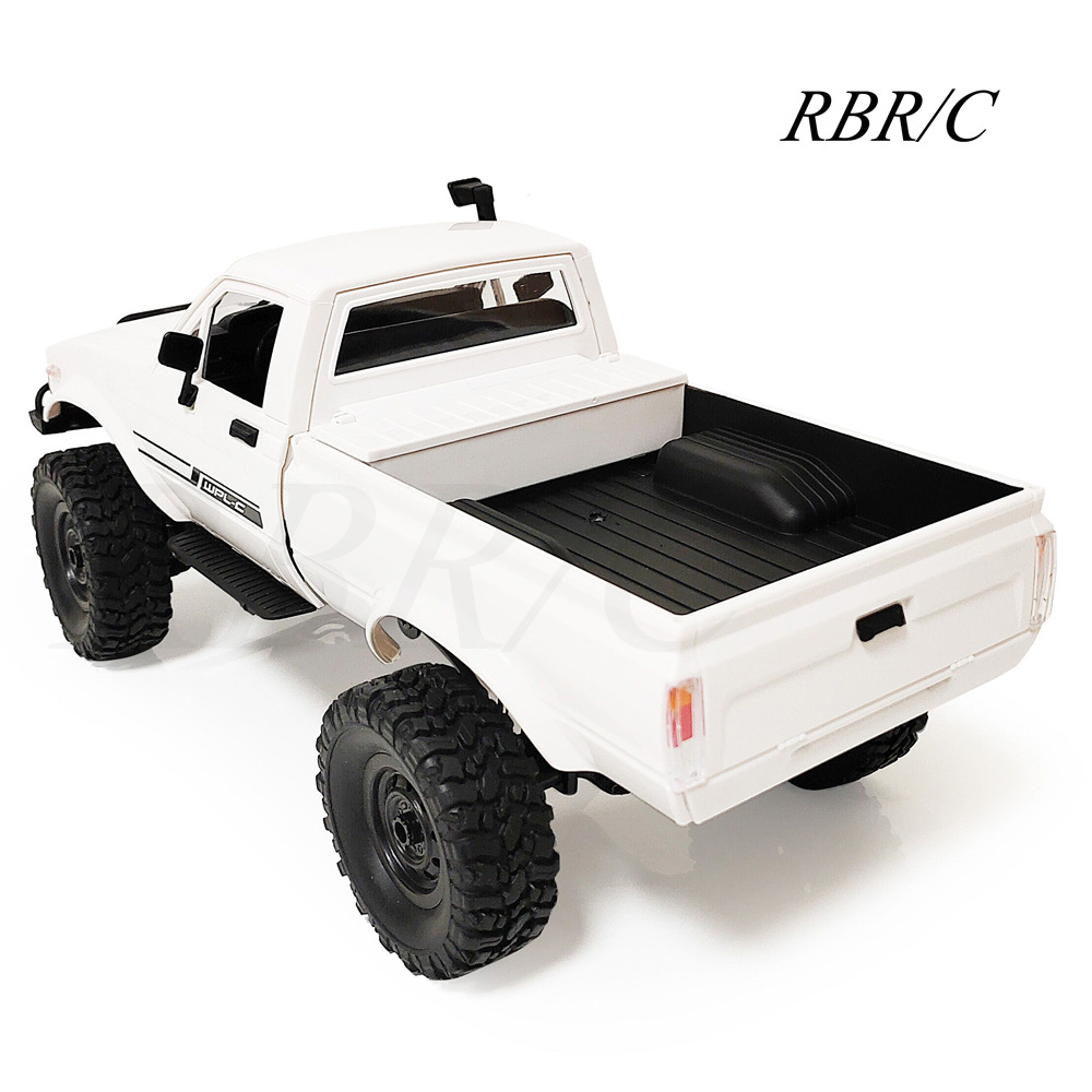 RBR/C Naughty Dragon C24-1 full scale pickup four-wheel drive climbing remote control car model toy one-button delivery