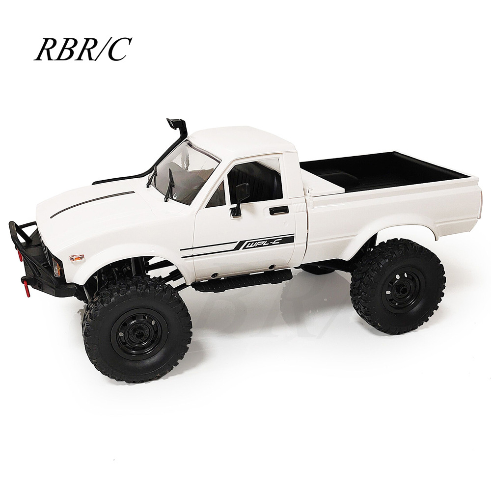 RBR/C Naughty Dragon C24-1 full scale pickup four-wheel drive climbing remote control car model toy one-button delivery