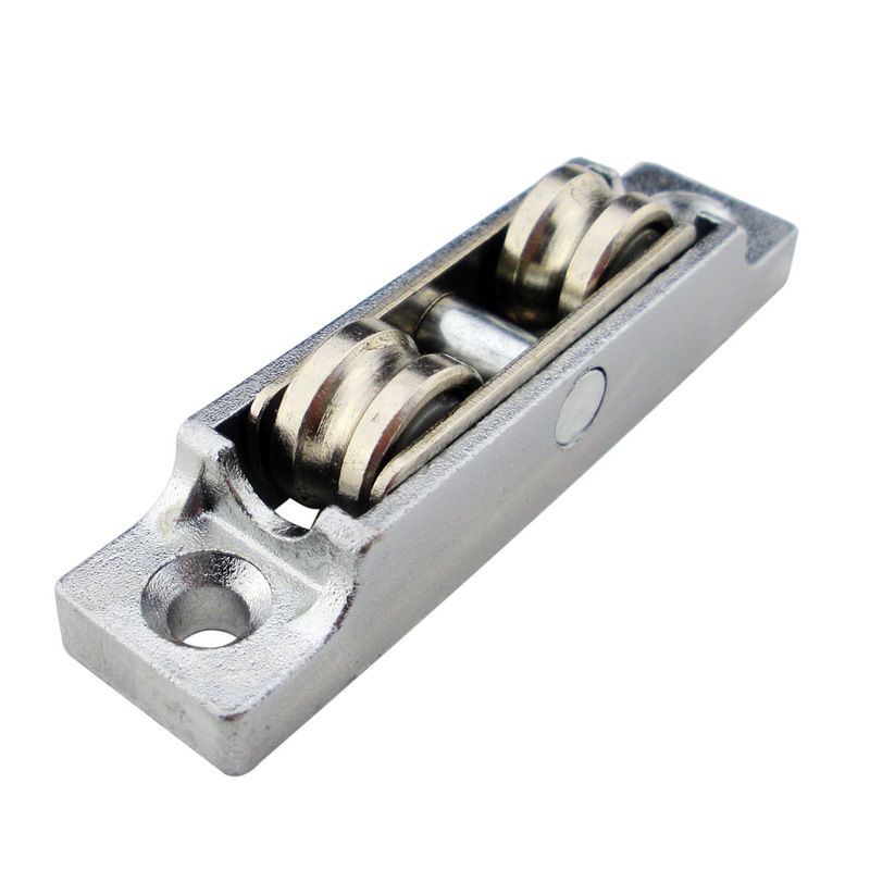 Xiaolang 88-Type Plastic Steel Sliding Gate Window Pulley Left and Right Sliding Door Roller Double Groove Wheel