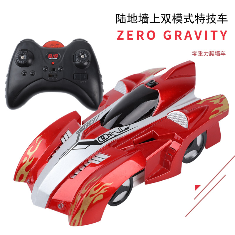 Wall-Climbing Car Stunt Climbing Electric Drift Car Four-Wheel Drive up Wall Cross-Border Hot Children&#039;s Gift Fly over the Eaves and Run on the Walls