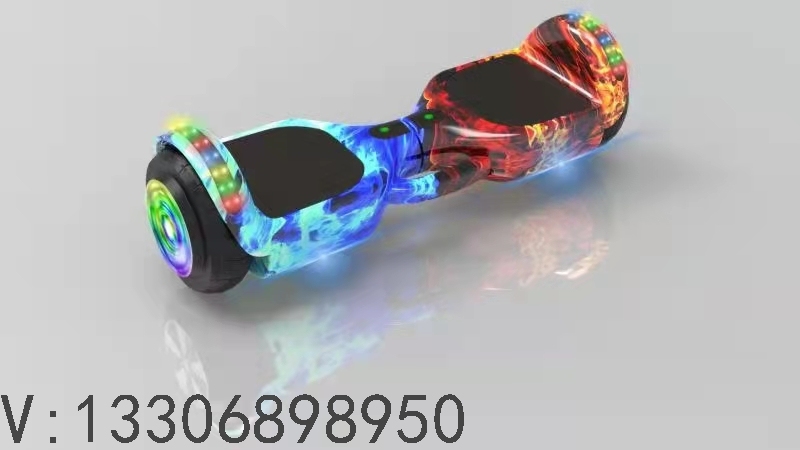 Children&#039;s Smart Balance Car Electric Scooter Light-Emitting Wheel Bluetooth Running Light Factory Direct Sales