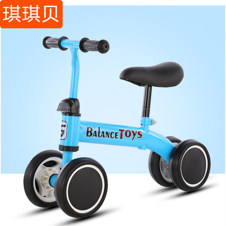 Balance Bike (for Kids) Kids Balance Bike Luge Kids Pedal-Free Four-Wheel Scooter Balance Walker Factory Direct Sales