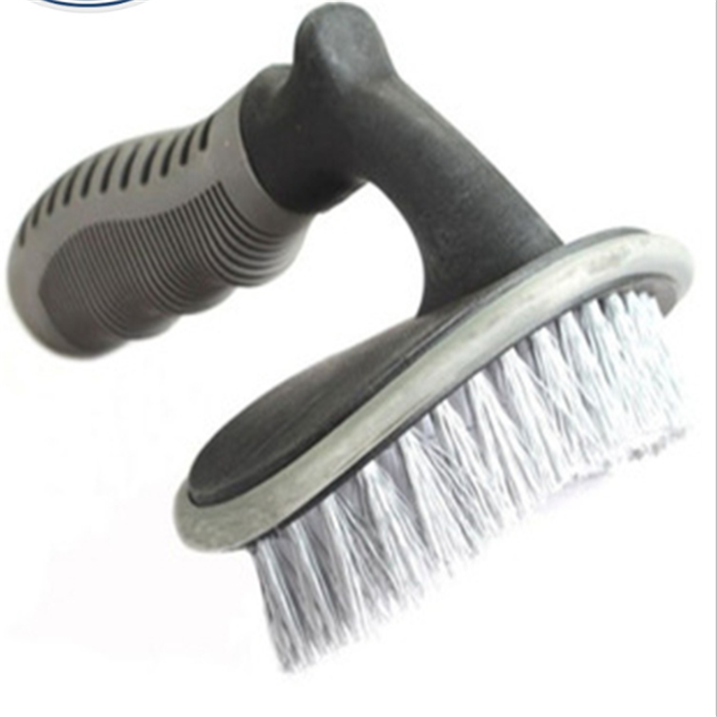 Car wash tool T word tire brush car wheel hub brush tire cleaning brush