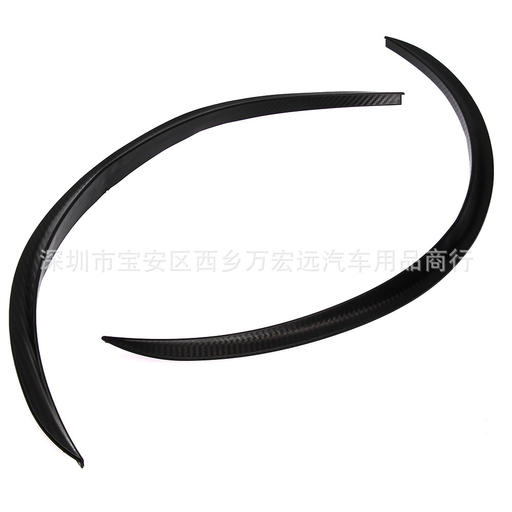Car Modification Wheel Paste Cool Wheel Eyebrow Paste Soft Adhesive Tape Wheel Eyebrow Decoration AntiScratch Strip