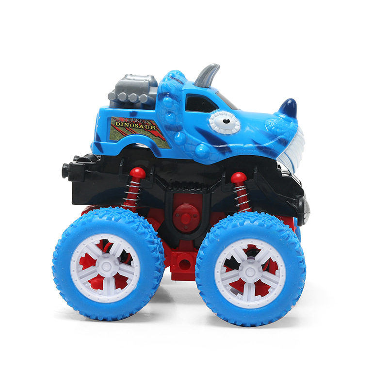 Manufacturer Wholesale Children&#039;s Inertia Four-Wheel Drive off-Road Vehicle Shockproof Shock Absorber Boy Simulation Toy Stunt Car Model