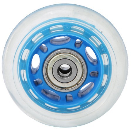 Thickness 18 Bearing Hole 6mm Transparent Mute Luggage Wheel the Skating Shoes Matching Wheels Does Not Hurt the Ground