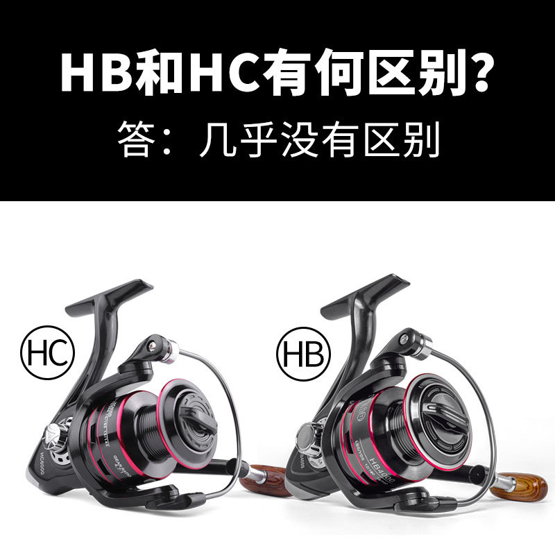 AllMetal Fishing Wheel Reel Casting Rods Fishing Reel Spinning Reel Fishing Vessel Rod round yuan tou lun Fishing Gear
