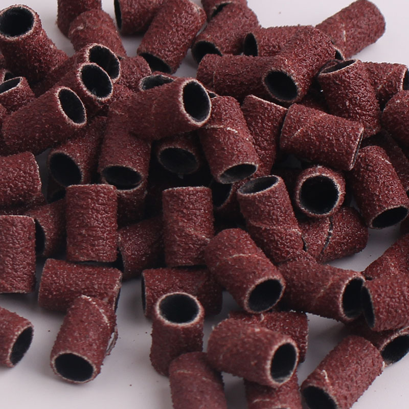 Manicure Grinding Head Grinding Wheel Sand Ring Grinding Machine Special Grinding Ring 80#120#180# 100 One Pack