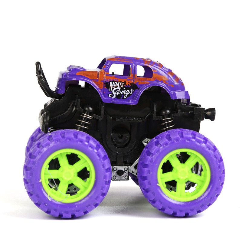 Children&#039;s Inertia Four-Wheel Drive off-Road Vehicle Shockproof Shock Absorber Boy Simulation Toy Stunt Swing Bigfoot Car Model