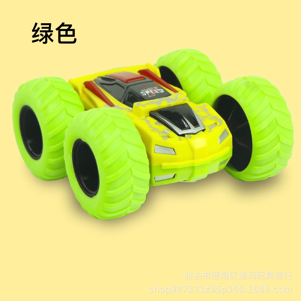 Children&#039;s Toy Boy Inertia off-Road Vehicle Simulation Model Anti-Fall Resistance 2-3 Years Old 5 Baby Small Steam Four-Wheel Drive Double-Sided Car