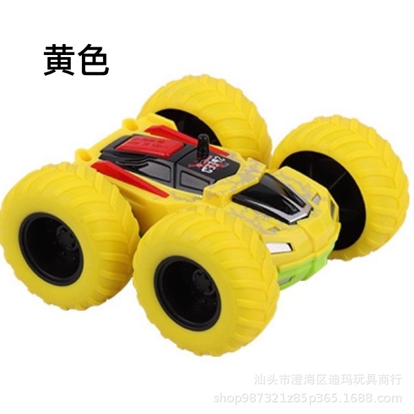 Children&#039;s Toy Boy Inertia off-Road Vehicle Simulation Model Anti-Fall Resistance 2-3 Years Old 5 Baby Small Steam Four-Wheel Drive Double-Sided Car