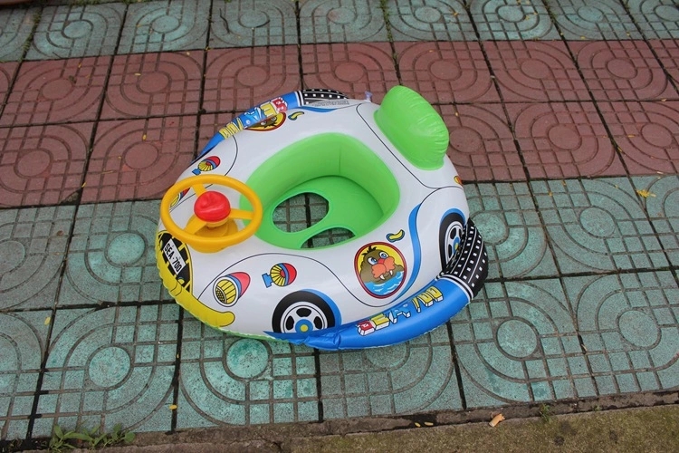 Best-selling children&#039;s Steering wheel swimming sitting ring baby sitting ring baby ring thickened floating ring