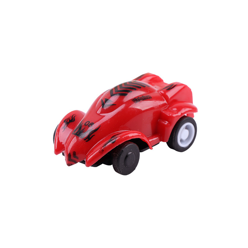 Children&#039;s Gifts Small Toys Wholesale Mini Plastic Pull Back Racing Car Four-Wheel Drive Model Stall Supply Hot Sale