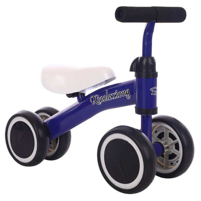 Balance Bike (for Kids) Factory Wholesale New Four-Wheel Baby Scooter Pedal-Free Baby Walker One Piece Dropshipping