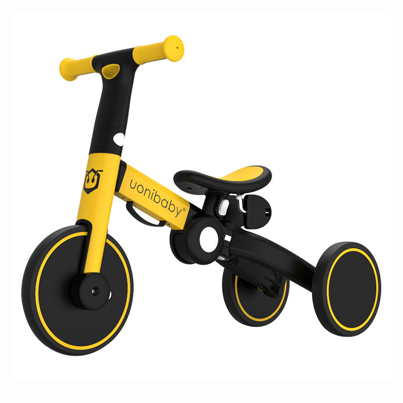 Uonibaby Balance Car Children&#039;s Sliding Tri-Wheel Bike 1-2-3 Years Old Baby No Pedal Sliding Two-in-One