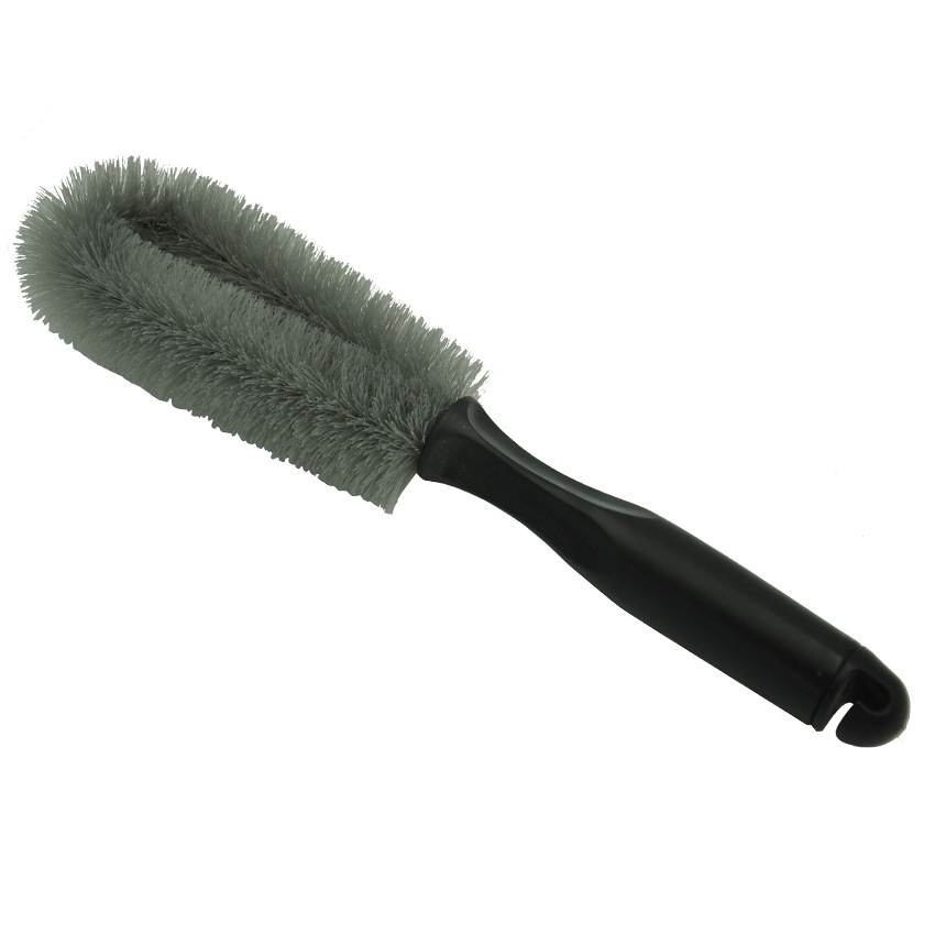 Factory Direct Sales Car Wheel Brush Tire Brush Car Wash Brush Steel Wire Wheel Hub Brush Car Brush 2 Colors Available