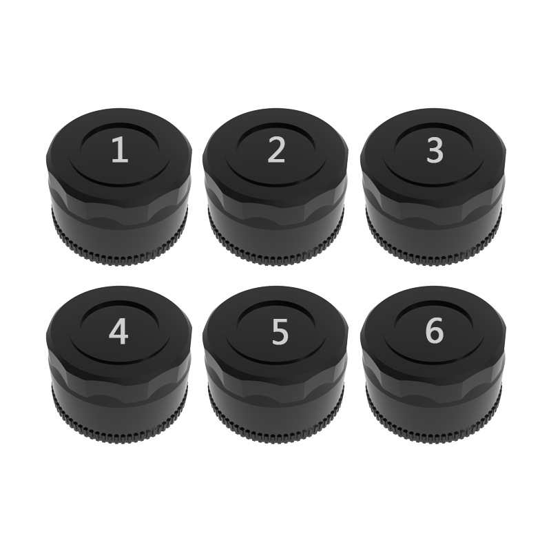 Car Shitong Solar Truck Tire Pressure Monitoring System 6-Wheel Truck TPMS Tire Pressure Detection